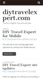 Mobile Screenshot of diytravelexpert.com